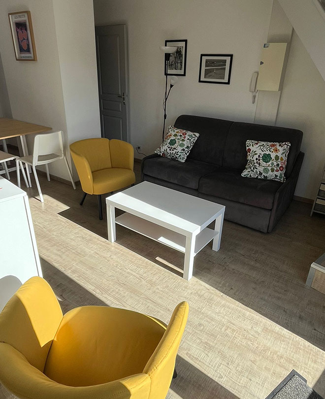 Gîte Argousier, appartement pour 2 à 4 personnes